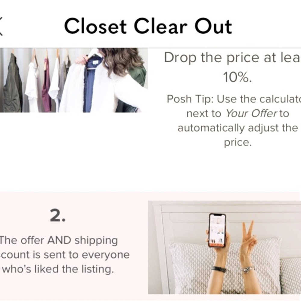 TODAY Closet ClearOut! Thursday’s & Sunday’s! ✨ Discounted Shipping.